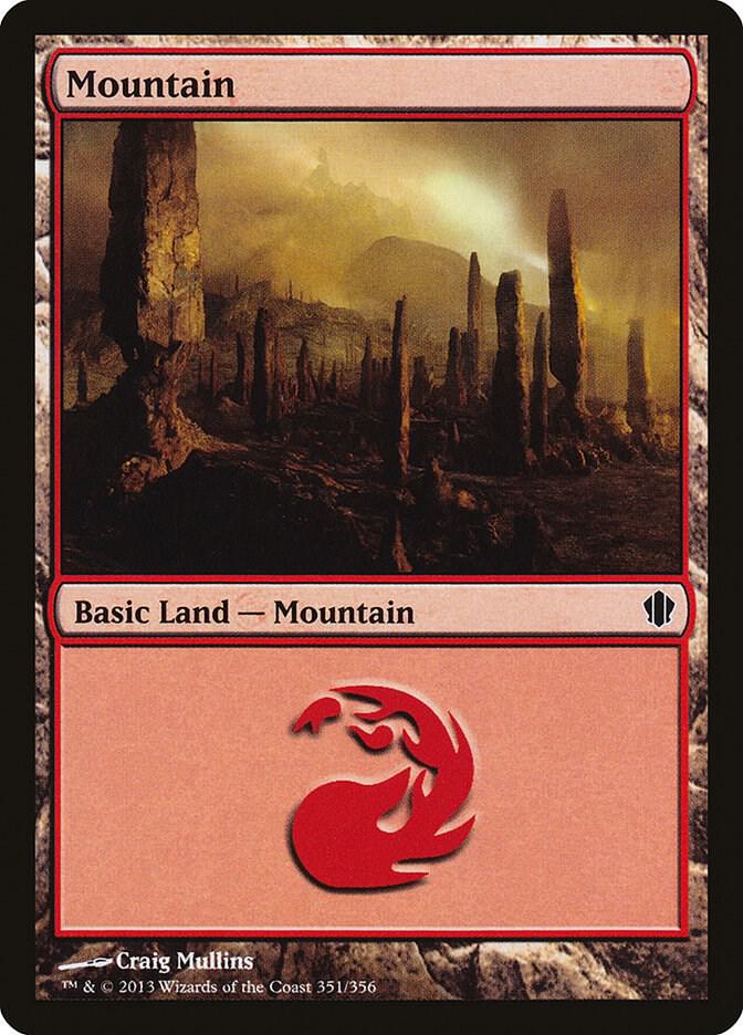 Mountain 351/356 (Commander 2013)  | Good Games Modbury