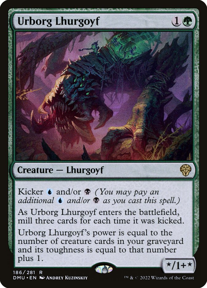 Urborg Lhurgoyf 186 (Dominaria United)  | Good Games Modbury