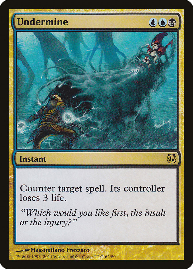 Undermine 62/80 (Duel Decks: Ajani vs. Nicol Bolas)  | Good Games Modbury