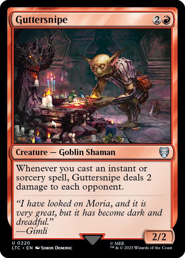 Guttersnipe 220/347 (Commander: The Lord of the Rings: Tales of Middle-earth)  | Good Games Modbury