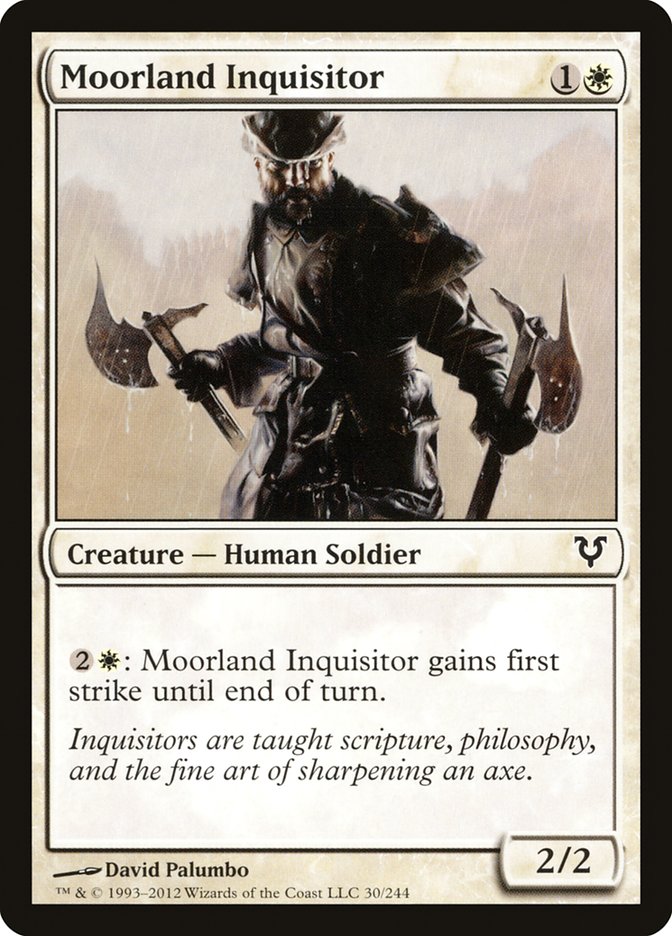 Moorland Inquisitor [Avacyn Restored] | Good Games Modbury