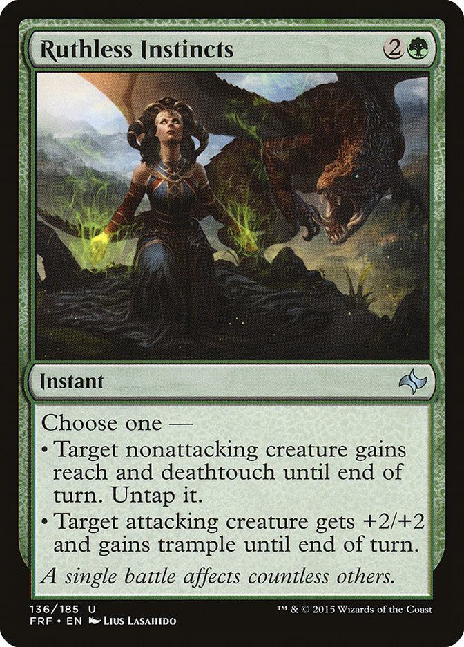 Ruthless Instincts 136/185 (Fate Reforged)  - Foil | Good Games Modbury
