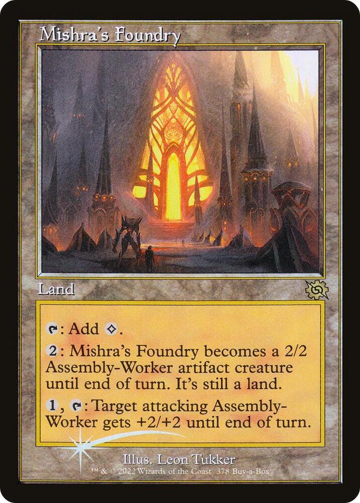 Mishras Foundry 378/287 (Buy-A-Box Promos)  - Foil | Good Games Modbury