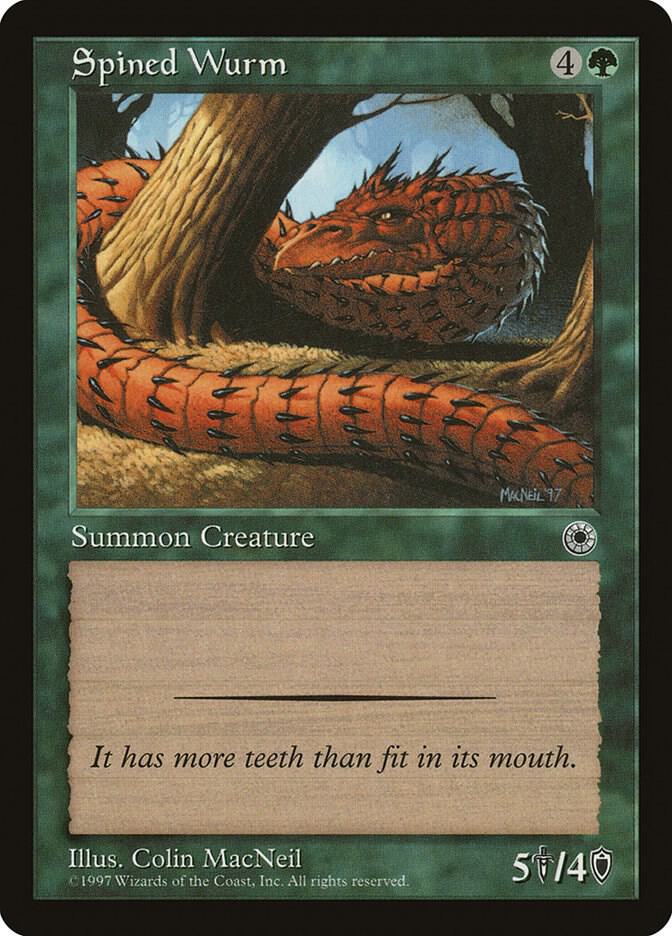 Spined Wurm 185/243 (Portal)  | Good Games Modbury