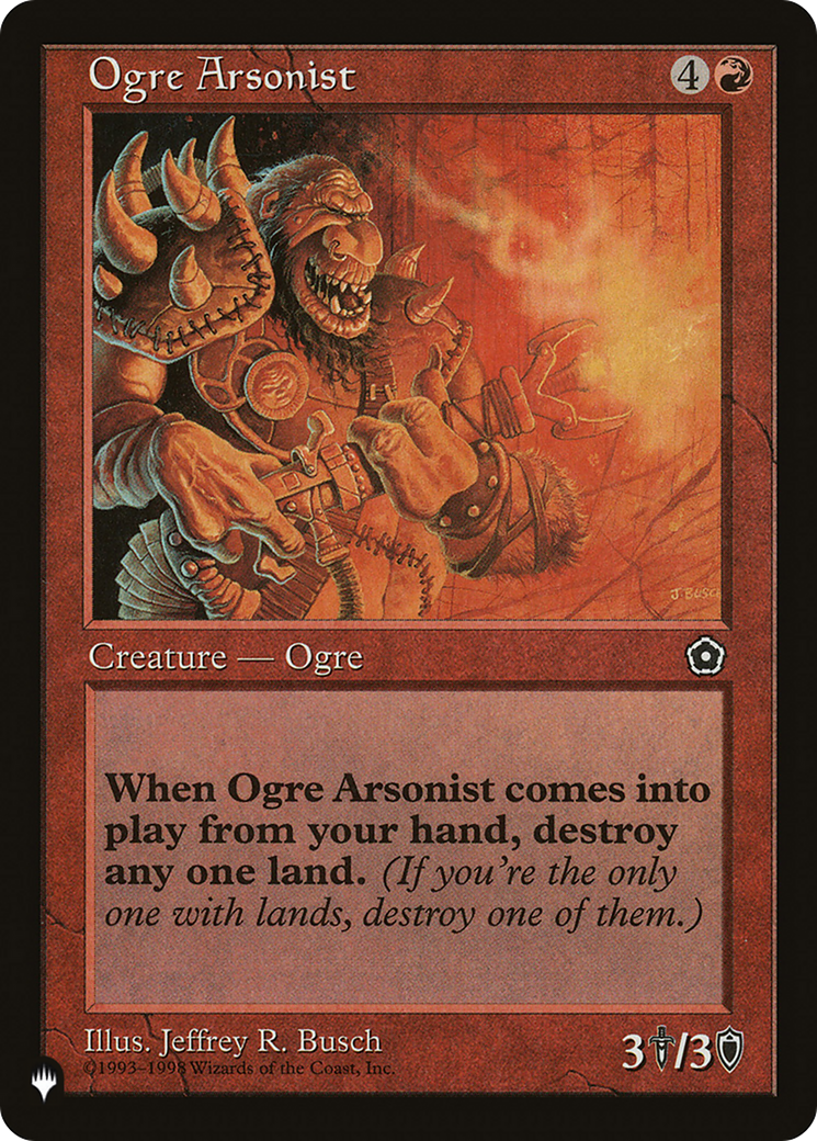 Ogre Arsonist [The List Reprints] | Good Games Modbury