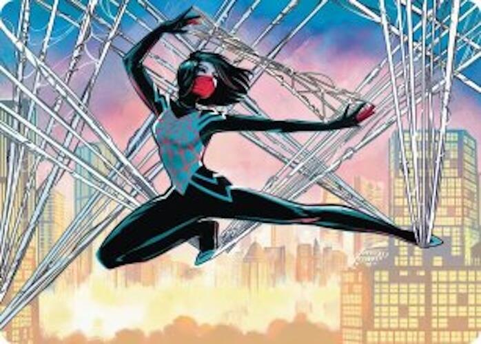 Silk Web Weaver Art Card 39 54 39 (Art Series: Marvel's Spider-Man)  | Good Games Modbury