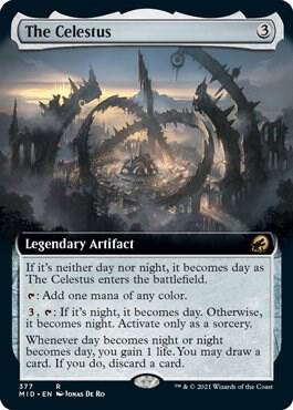 The Celestus Extended Art 377/277 (Innistrad: Midnight Hunt)  - Foil | Good Games Modbury