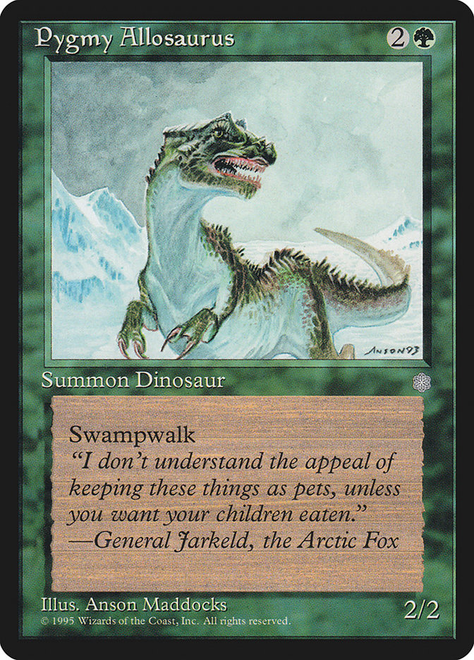 Pygmy Allosaurus 257/383 (Ice Age)  | Good Games Modbury