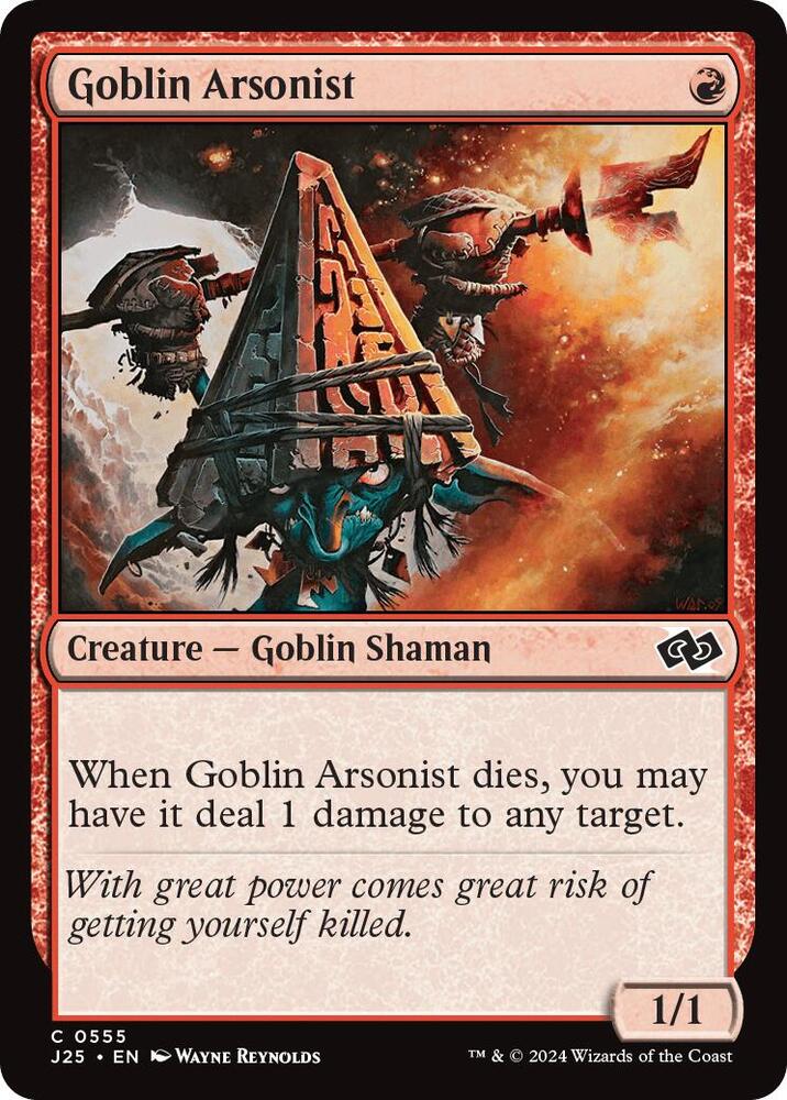 Goblin Arsonist 555/779 (Foundations Jumpstart)  | Good Games Modbury