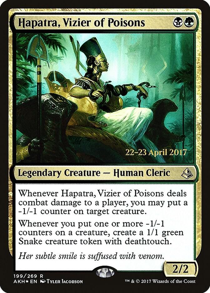 Hapatra Vizier of Poisons 199s/77 (Prerelease Cards)  - Foil | Good Games Modbury