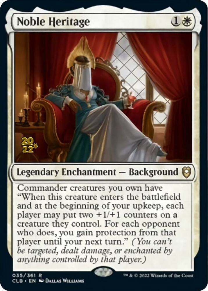Noble Heritage 35s/108 (Prerelease Cards)  - Foil | Good Games Modbury
