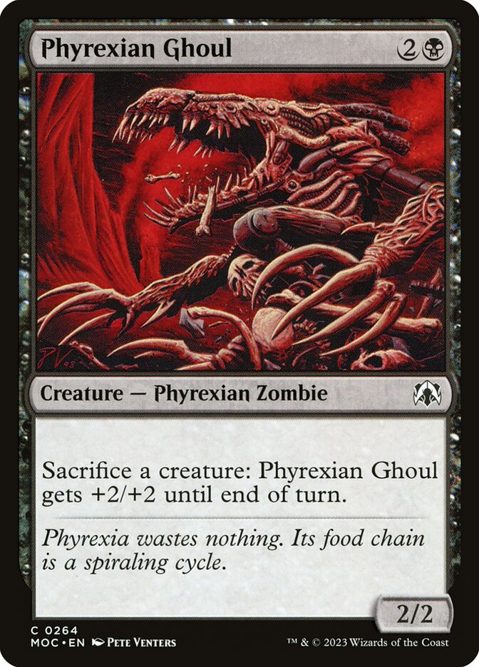 Phyrexian Ghoul 264/444 (Commander: March of the Machine)  | Good Games Modbury