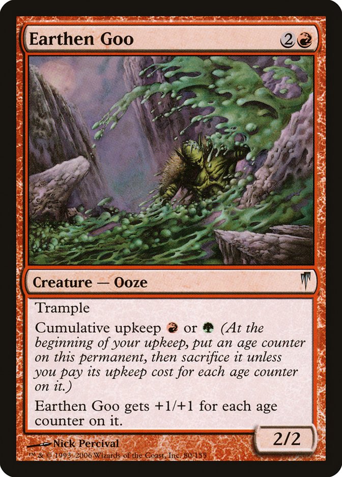 Earthen Goo 80/155 (Coldsnap)  - Foil | Good Games Modbury