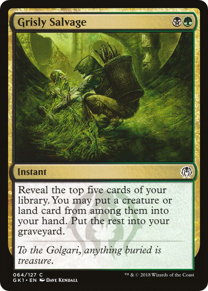 Grisly Salvage 64/127 (Guilds of Ravnica: Guild Kits)  | Good Games Modbury