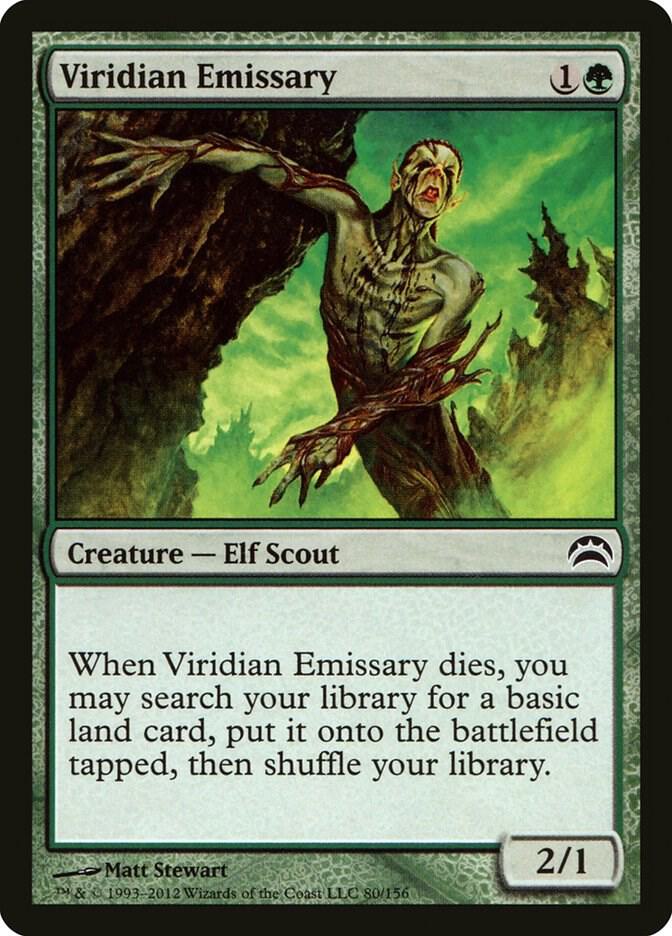 Viridian Emissary 80/156 (Planechase 2012)  | Good Games Modbury
