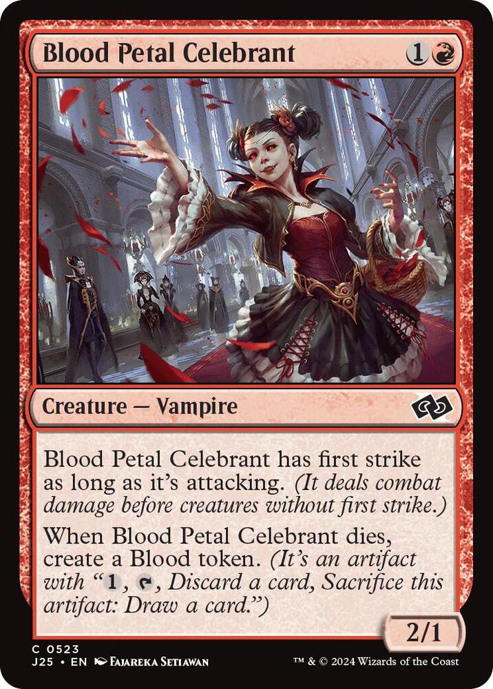 Blood Petal Celebrant 523/779 (Foundations Jumpstart)  | Good Games Modbury