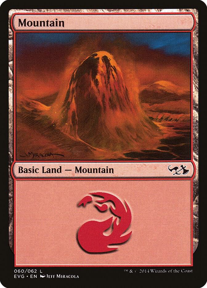 Mountain 060 EVG 60/62 (Duel Decks: Anthology)  | Good Games Modbury