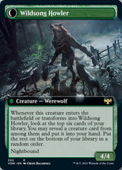 Howlpack Piper // Wildsong Howler (Extended Art) [Innistrad: Crimson Vow] | Good Games Modbury