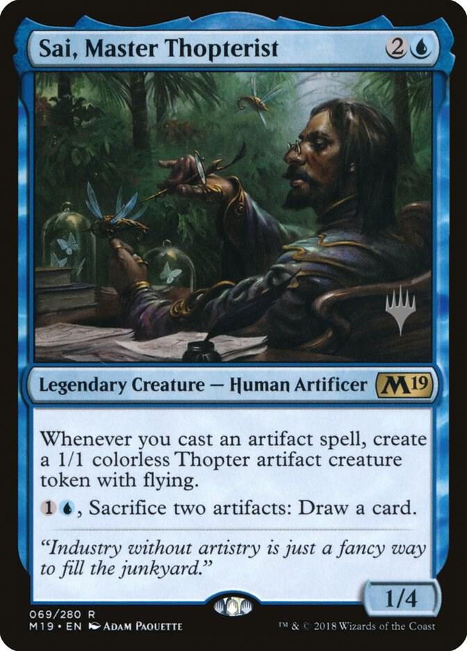 Sai Master Thopterist 69 (Promo Pack: Core Set 2020)  - Foil | Good Games Modbury