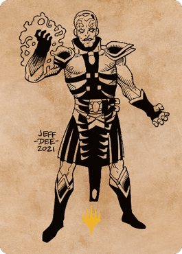 Jon Irenicus, Shattered One Art Card (67) (Gold-Stamped) [Commander Legends: Battle for Baldur's Gate Art Series] | Good Games Modbury
