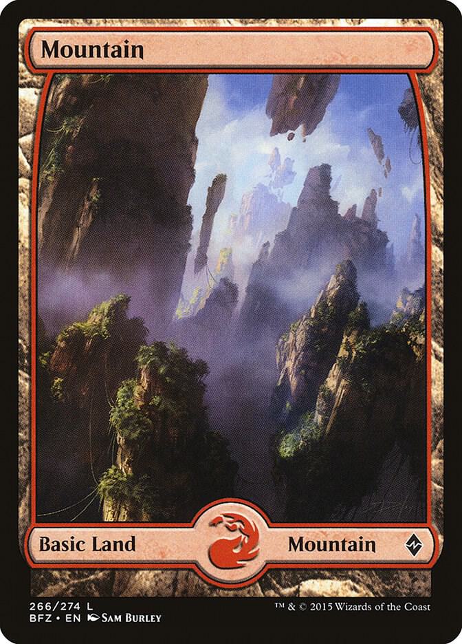 Mountain 266/274 (Battle for Zendikar)  | Good Games Modbury
