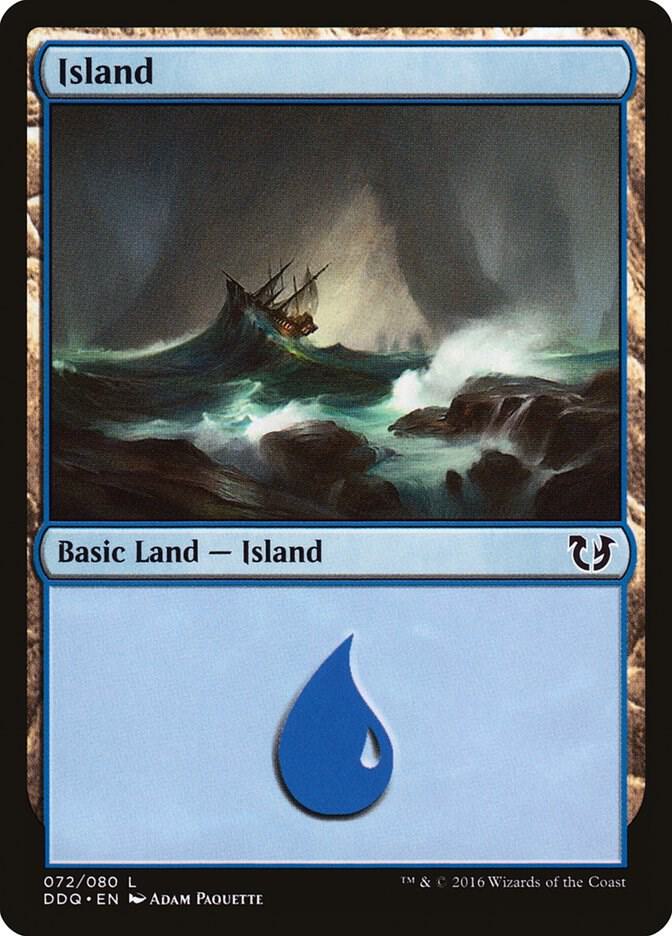 Island 072 72/80 (Duel Decks: Blessed vs. Cursed)  | Good Games Modbury