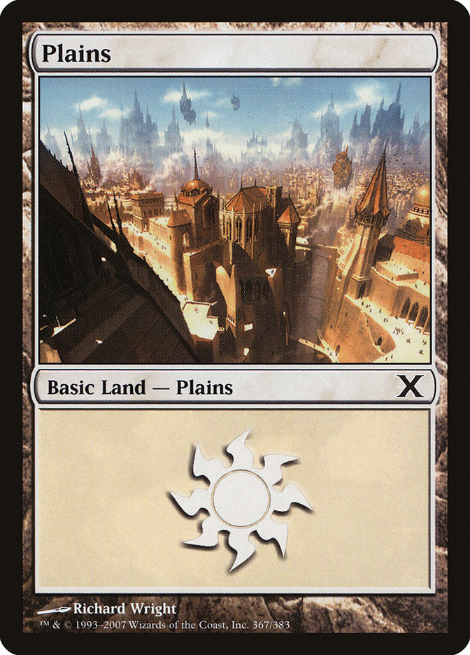Plains (367) [Tenth Edition] | Good Games Modbury