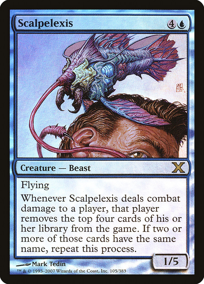 Scalpelexis (Premium Foil) [Tenth Edition] | Good Games Modbury