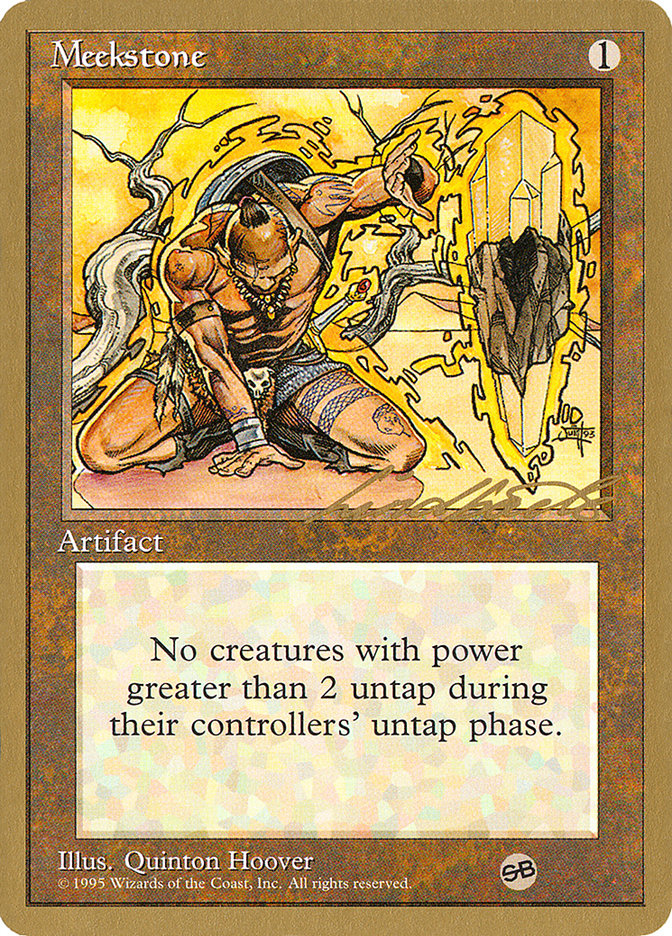 Meekstone (Leon Lindback) (SB) [Pro Tour Collector Set] | Good Games Modbury