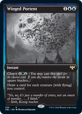 Winged Portent 356 (Innistrad: Double Feature)  | Good Games Modbury