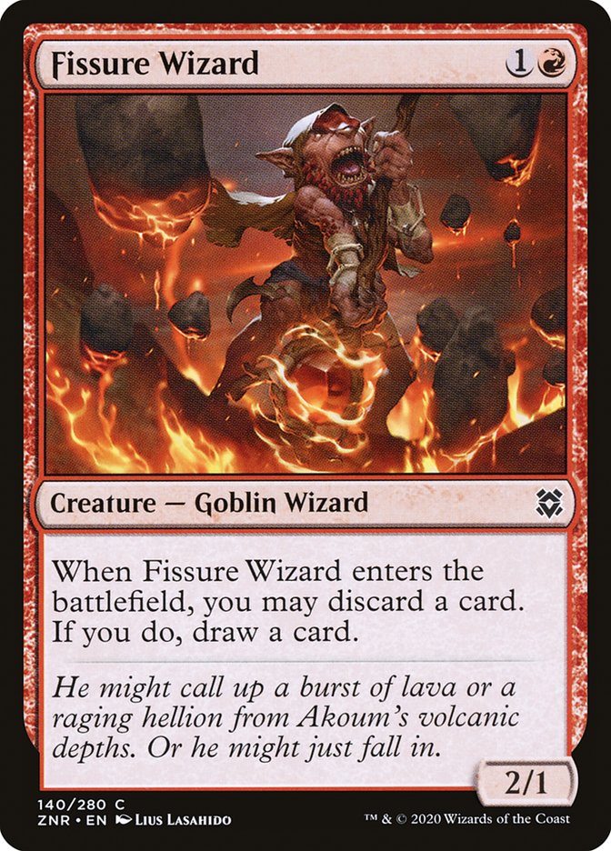 Fissure Wizard [Zendikar Rising] | Good Games Modbury