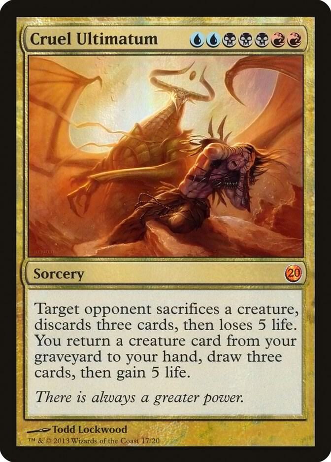 Cruel Ultimatum 17/20 (From the Vault: Twenty)  - Foil | Good Games Modbury
