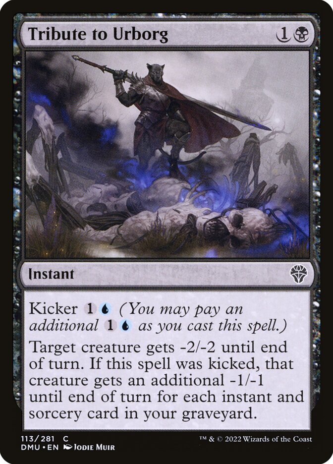 Tribute to Urborg 113/281 (Dominaria United)  - Foil | Good Games Modbury
