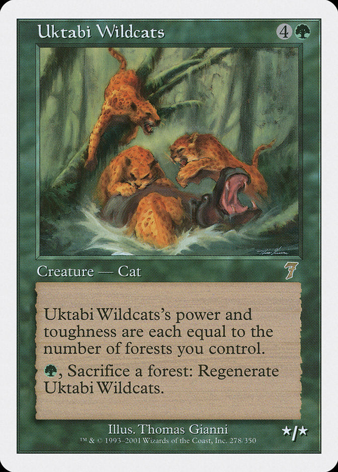 Uktabi Wildcats 278/350 (7th Edition)  | Good Games Modbury