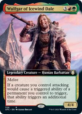 Wulfgar of Icewind Dale Extended Art 329/62 (Commander: Adventures in the Forgotten Realms)  | Good Games Modbury