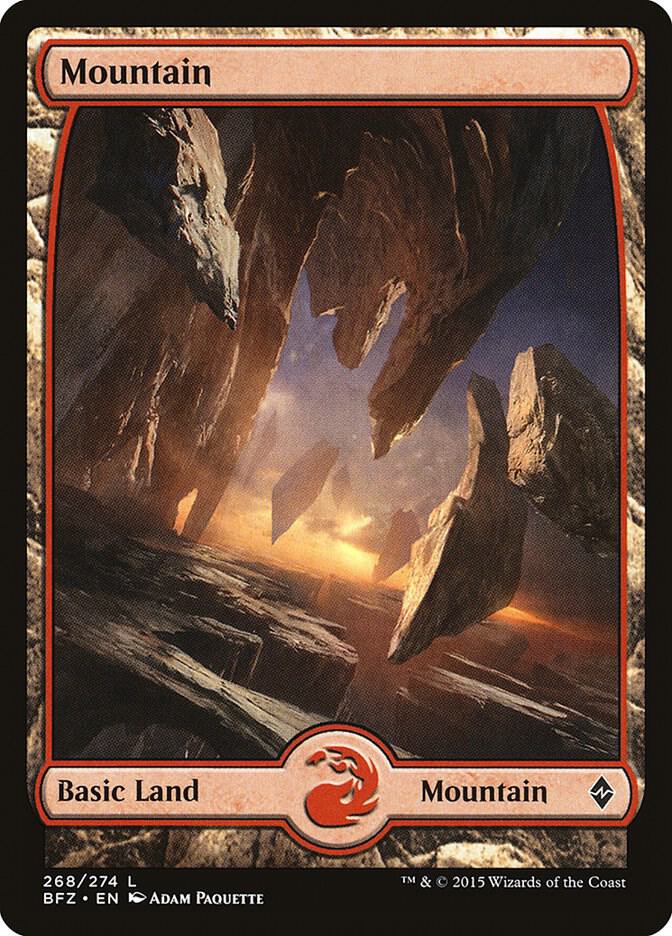 Mountain 268/274 (Battle for Zendikar)  | Good Games Modbury