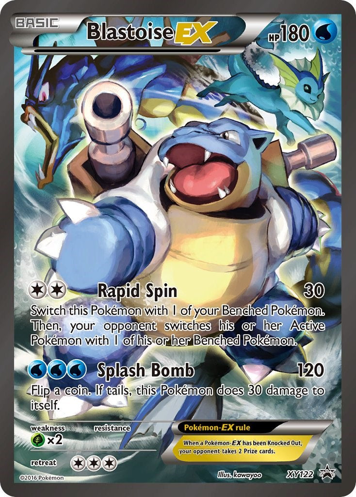 Blastoise EX (XY122) (Jumbo Card) [XY: Black Star Promos] | Good Games Modbury