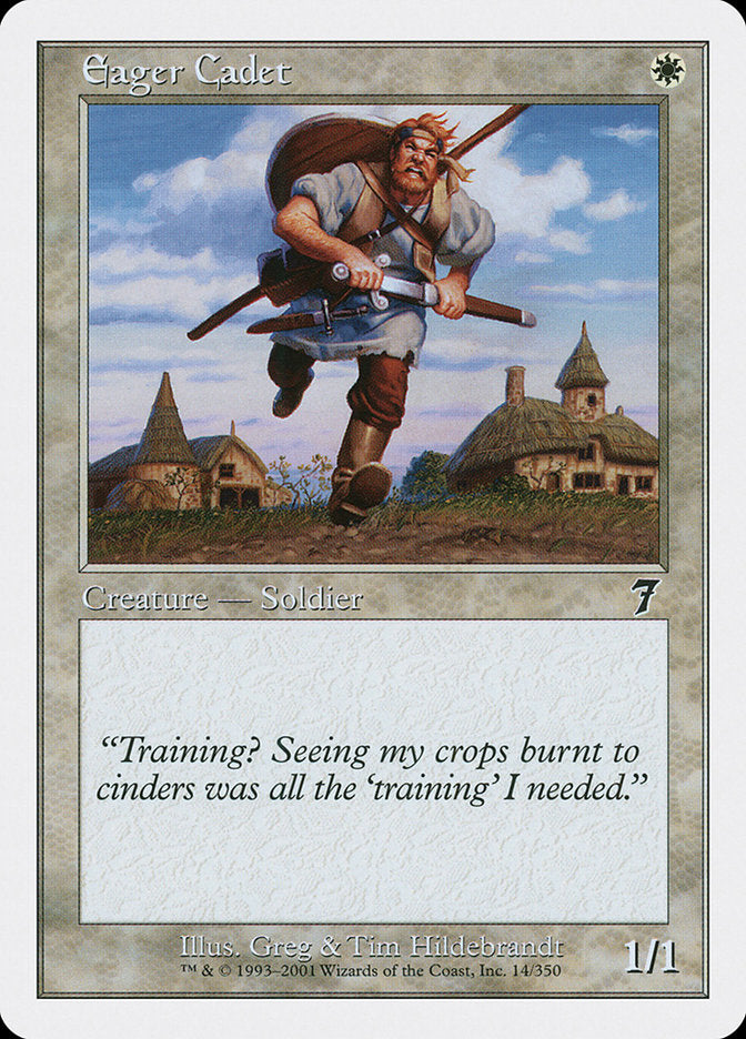 Eager Cadet [Seventh Edition] | Good Games Modbury
