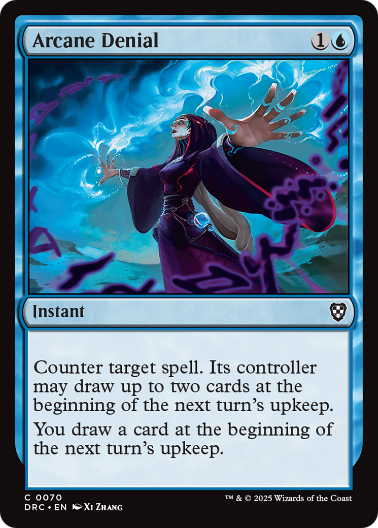 Arcane Denial [Aetherdrift Commander] | Good Games Modbury