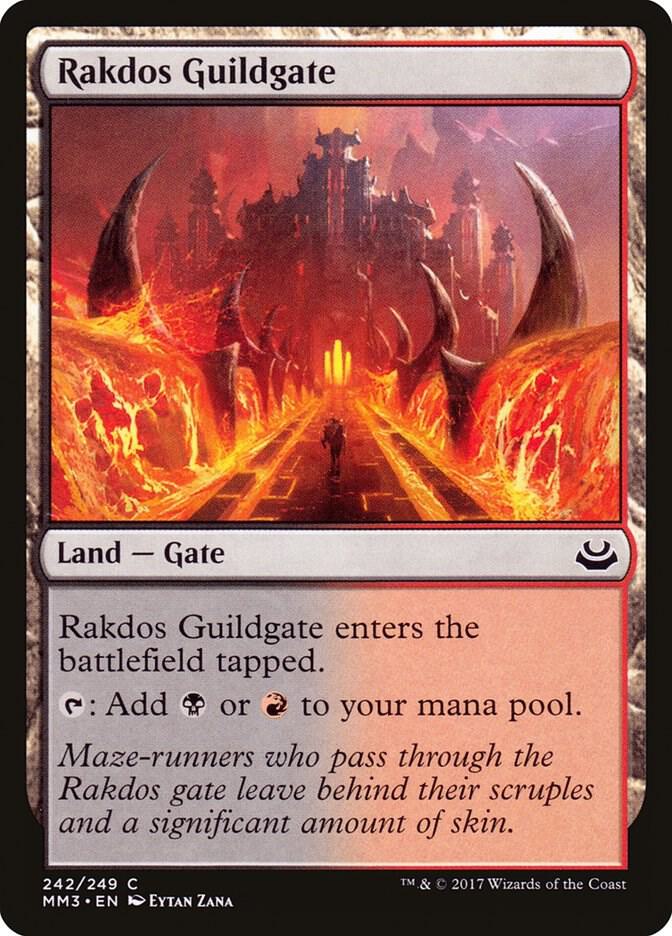 Rakdos Guildgate 242/249 (Modern Masters 2017)  - Foil | Good Games Modbury