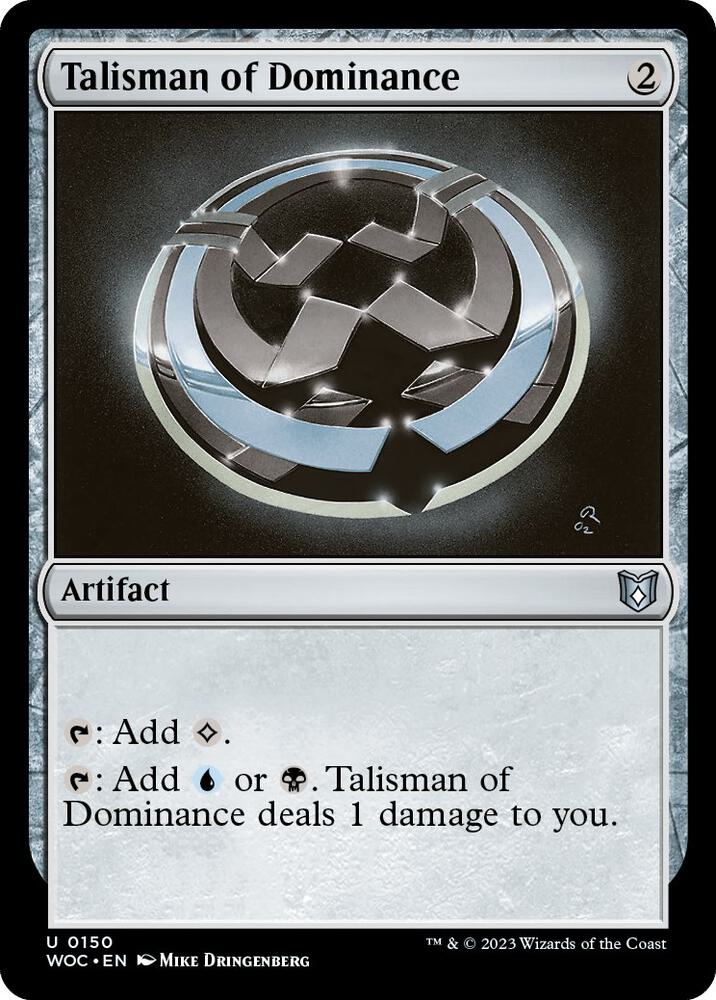 Talisman of Dominance 150/173 (Commander: Wilds of Eldraine)  | Good Games Modbury