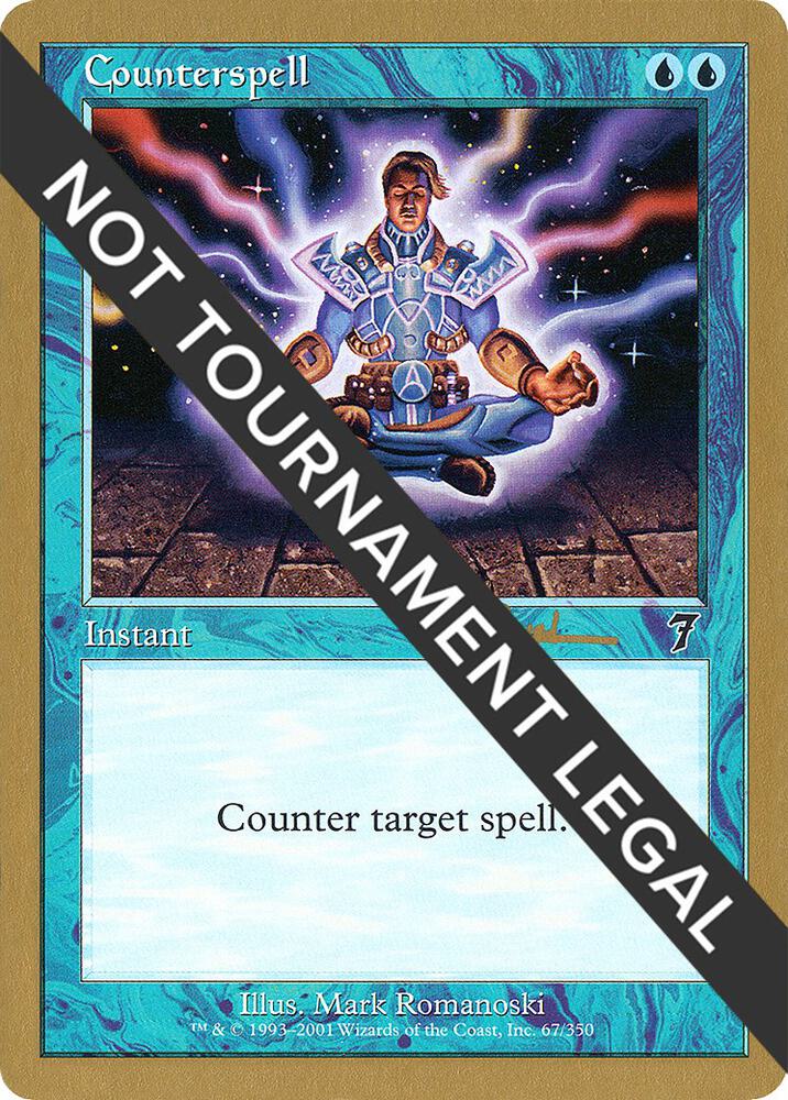 Counterspell 2001 Antoine Ruel 7ED ar67/138 (World Championship Decks)  | Good Games Modbury