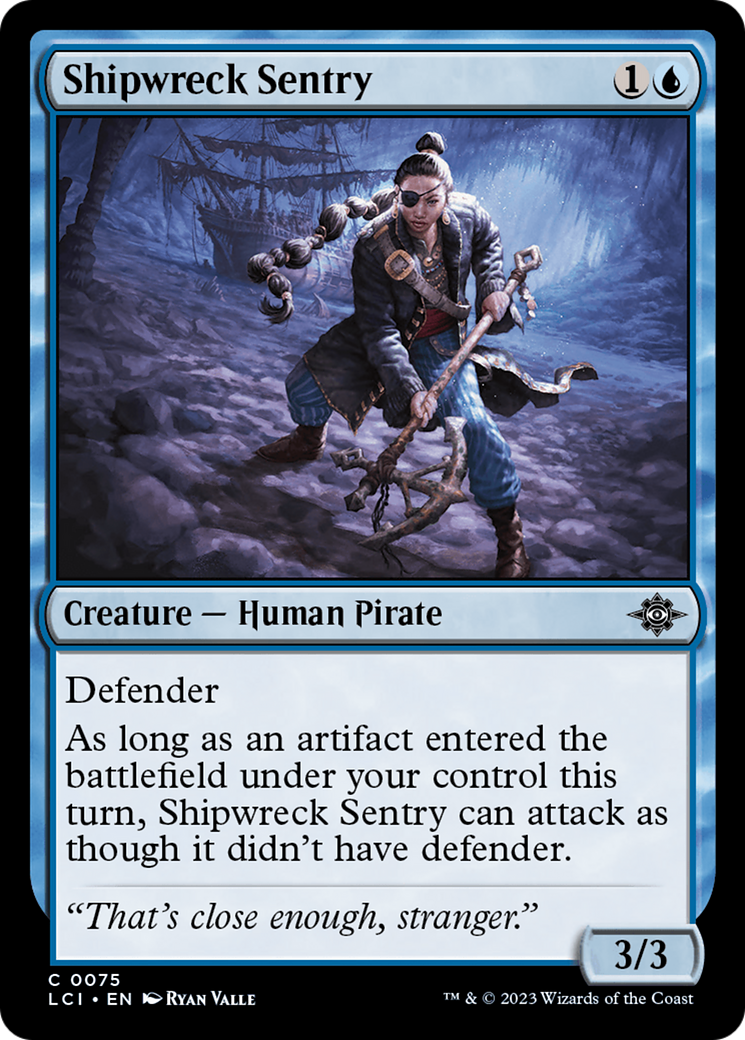 Shipwreck Sentry [The Lost Caverns of Ixalan] | Good Games Modbury