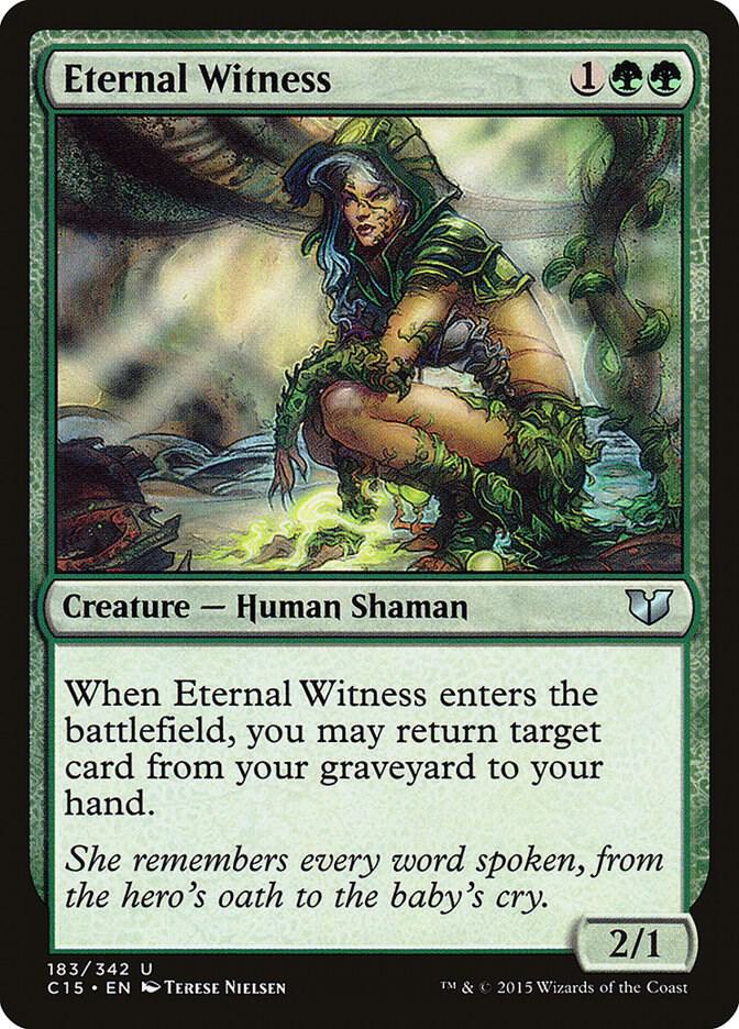 Eternal Witness 183/342 (Commander 2015)  | Good Games Modbury