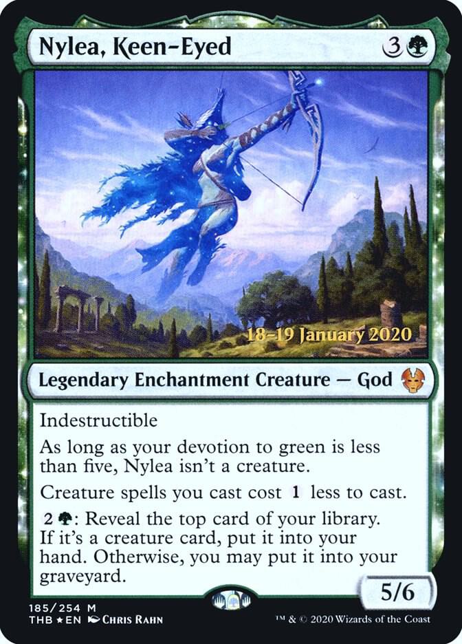 Nylea Keen Eyed 185s/137 (Prerelease Cards)  - Foil | Good Games Modbury