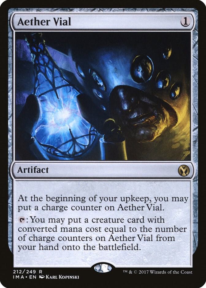 Aether Vial 212/249 (Iconic Masters)  | Good Games Modbury