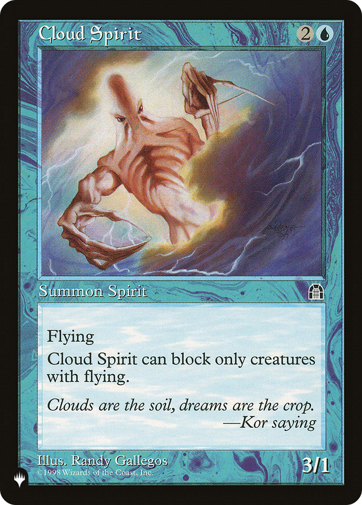 Cloud Spirit [The List Reprints] | Good Games Modbury