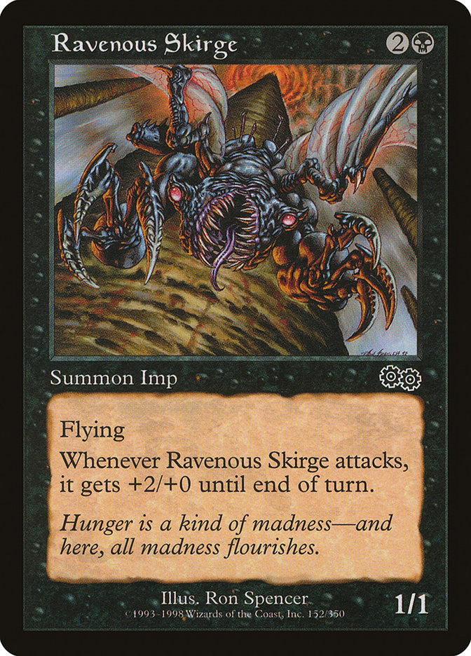 Ravenous Skirge 152/350 (Urza's Saga)  | Good Games Modbury