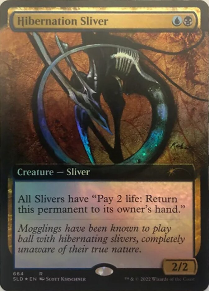 Hibernation Sliver (Extended Art) [Secret Lair Drop Promos] | Good Games Modbury