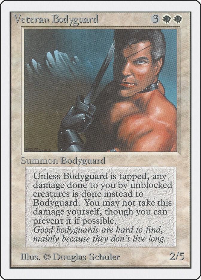 Veteran Bodyguard 42/302 (Unlimited Edition)  | Good Games Modbury